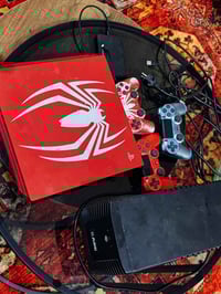 بلاي4 برو مهكر • نسخة سبايدرمان • هارد خارجي نص تيرا