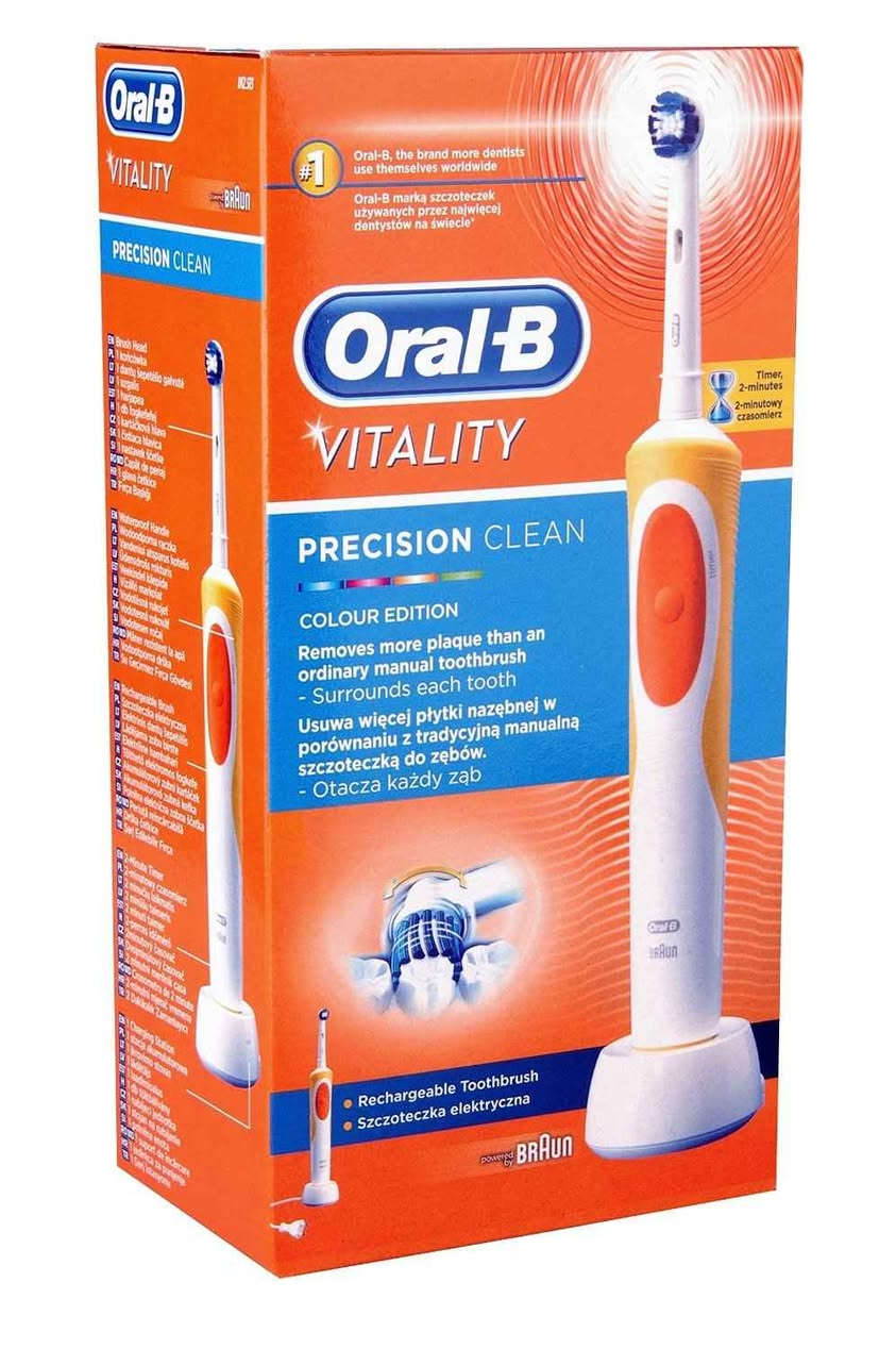 فڵچەی ددانی کارەبایی بە وردی کاری پاکردنەوە دەکات
Braun : Oral-B Vitality Precision Clean
بارگاوی دەکرێتەوە ڕەنگی پرتەقاڵی

ـــــــــــــــــــــــــــ
📲 کۆڕەک ، ڤایبەر ، واتساپ : ***********
📲 Korek , Viber , WhatsApp : 0️⃣7️⃣5️⃣0️⃣8️⃣8️⃣8️⃣0️⃣5️⃣7️⃣8️⃣ أربيل, العراق
