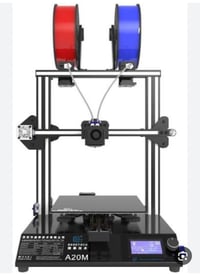 طابعة 3D • دبل إكسترودر • تكمّل بعد القطع