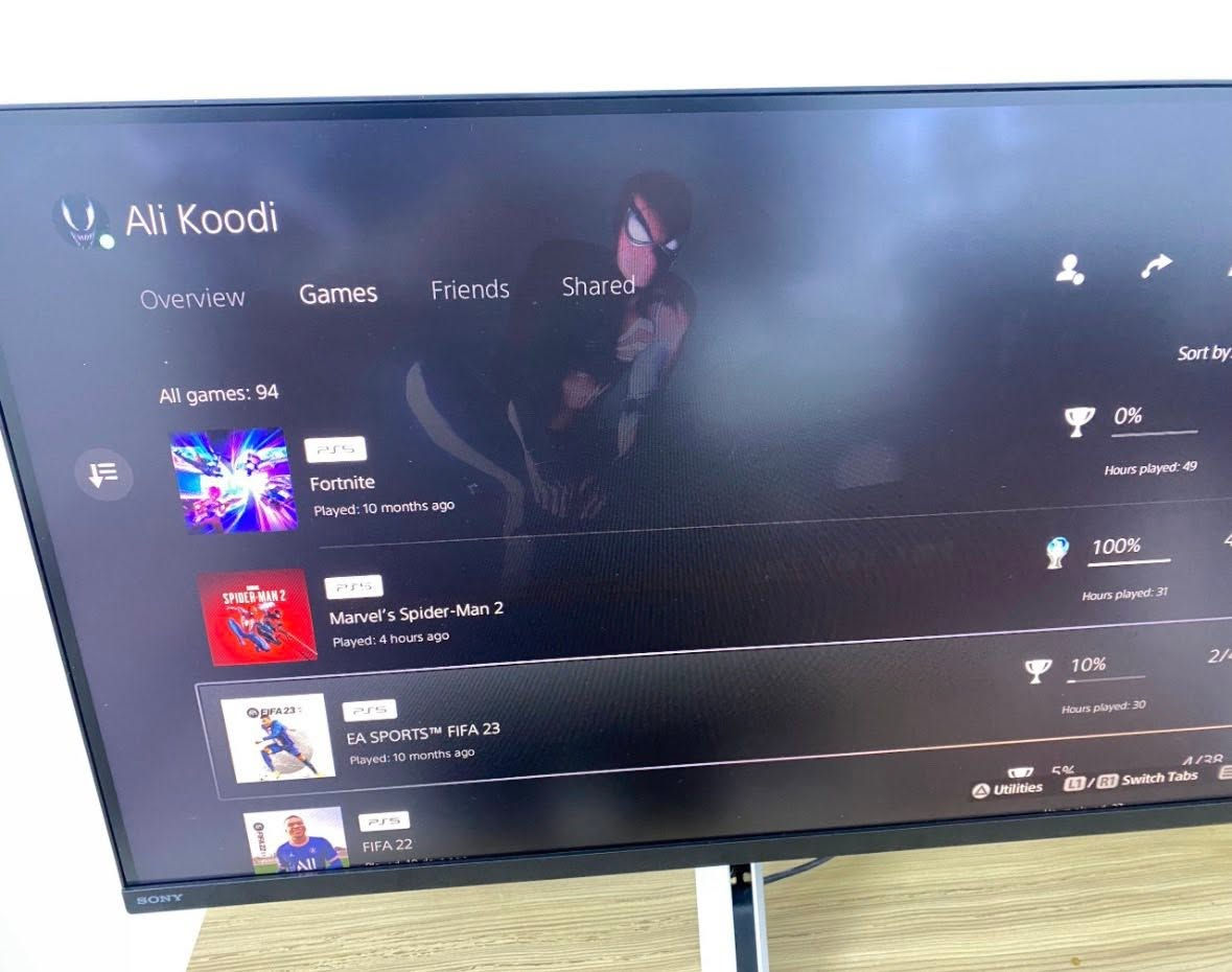 بلايستيشن 5 العادي ويا جوستك سلفر + العاب داخل الجهاز  ويا شاشه Sony INZONE M3
السعر 900 الف

المكان بغداد حي العدل


**إذا كنت صاحب هذا الإعلان وتريد حذفه لأي سبب، رجاءا أرسل رسالة إلى الدعم الفني**