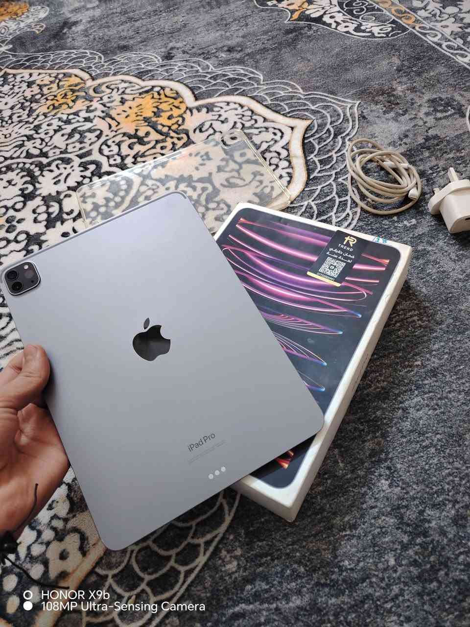 ايباد11برو معالجM2 مكفول من كلشي ذاكره 128 بوبجي120فريم لمسه فول وسلااسه تخبل كامل ملحقات كارتون شاحنته الصليه وكفر ولزكه شخط مابي سعر 750 قفل مكاني بصره حي الصدقاء متواجد بس واتساب ***********
