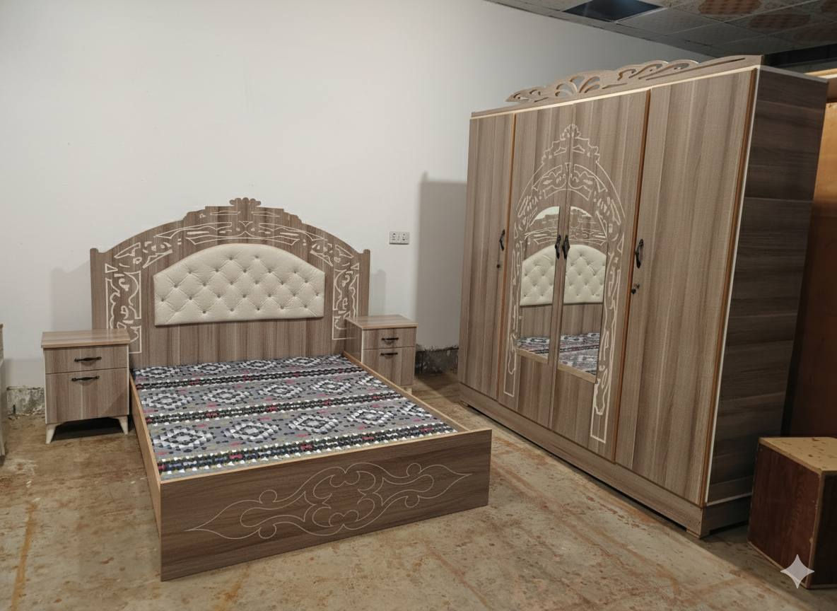 غرفة نوم تركي اربع أبواب مستخدم اقل من شهر شرط اي عيب مابيهة السعر 350ويرهم مراوس والعنده يبيع اشتري الشراي يجي خاص اويتصل برقم ***********مكاني كركوك
