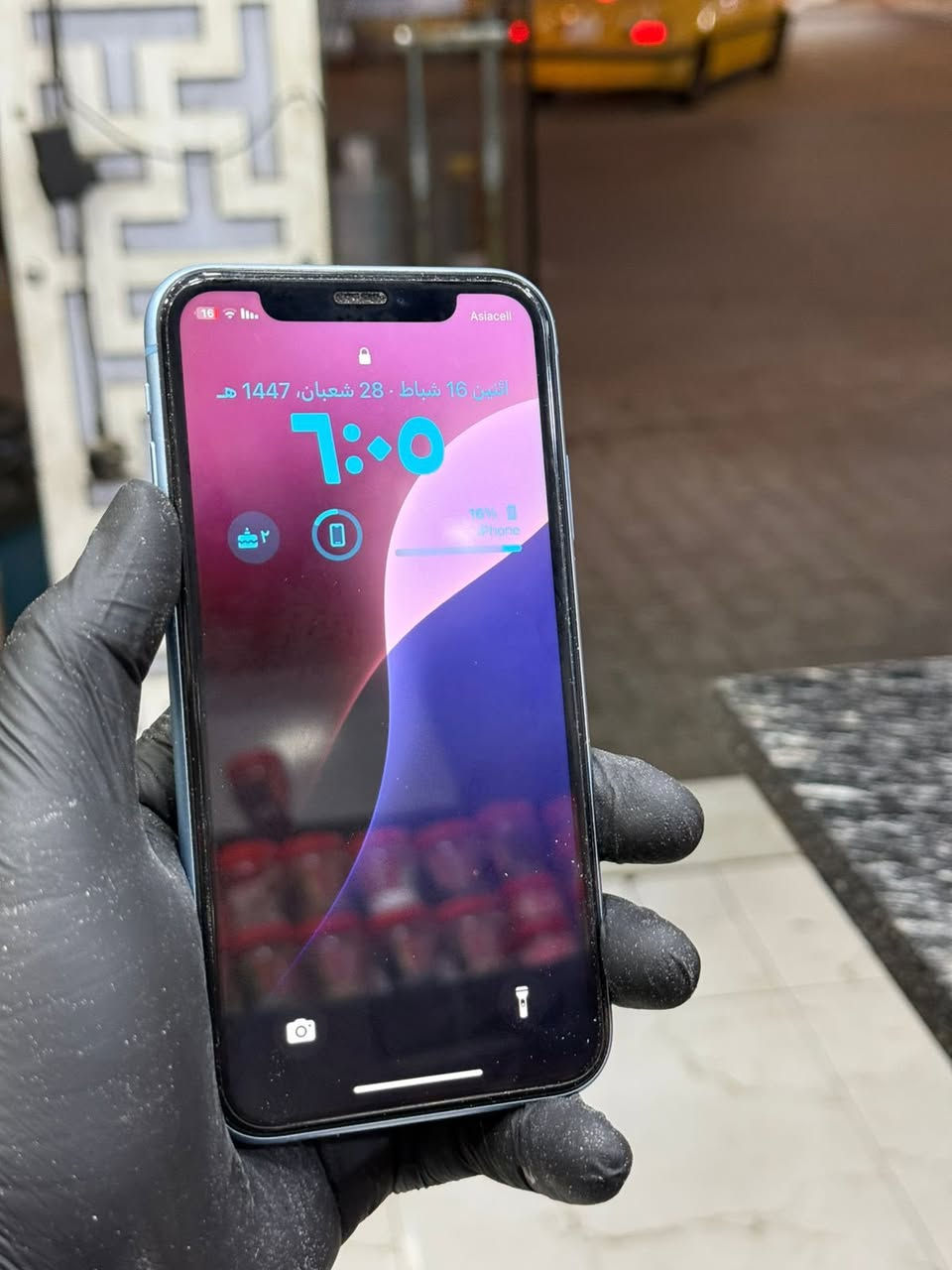 السلام عليكم
اكس آر للبيع نضيف كلش 

وتر بروف 

بطاريه 77‎%‎

***********

بغداد مدينه الصدر
