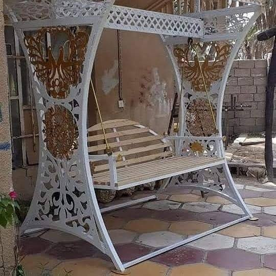 #من_رخصة_الادمن
احدث واجمل المراجيح باشكال مودرن وعصرية 
من حدادة الاخوين وباسعار تنافسية 
#انته_اختار_وخلينا نبدع لك 
***********
***********
