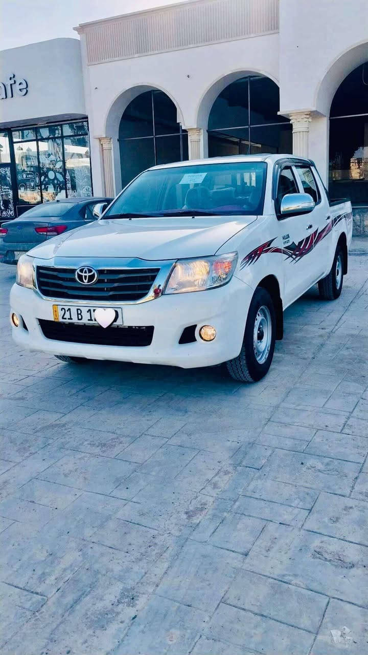 تيوتا هايلوكس كفالة 2014 كير عادي رقم سليمانية سنوية ورقم وهزة جديد ✨️✨️🔥
مكفولة كفالة عامة من الصبغ والتبديل 
مكينة وكير مكفولات مامفتوحات على شركة
داخل احمر 
سبير مانازل
شاصي 12 
كهربائيات كلها شغالة
تبريد تدفئة شغال
تخم تاير الاصلي 
اشارة بالمري 
تحكم بالمري
تراي مال زيرو 
سيارة جديدة وجاهزة مال جناي الف متصرفلها
#تحويل_مباشر 
#العنوان_ديالى_بعقوبة
***********
