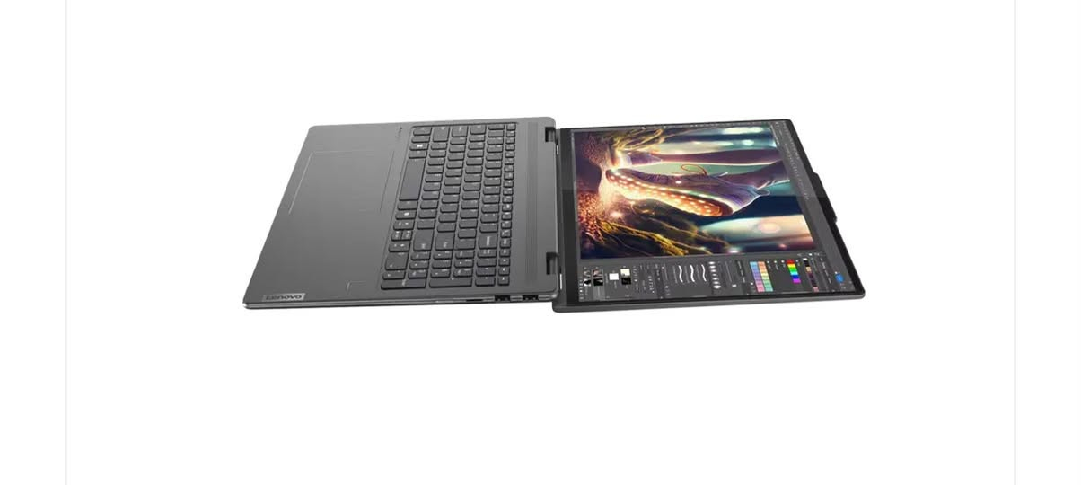 السلام عليكم للبيع حاسبة لينوفو يوغا Lenovo Yoga 7 2-in-1
الحاسبة جديدة ممستخدمة ابد فقط اشتريتها ونصبت عليها برامج الاكسل واشتريتها لشخص وطلعت مو نفس الي رايدها واريد ابيعها 
السعر 1،200،000 مليون و 200 الف
الشاشة لمس و قابلة للطي والضمان سنة كاملة  
العنوان
بغداد/ كرادة 
الرقم :***********

وهاي المواصفات 

المواصفات:
• المعالج: Intel Core Ultra 7 155U, 12C (2P + 8E + 2LPE) / 14T, Max Turbo up to 4.8GHz, 12MB Intel Smart Cache
• الذاكرة: 16GB Soldered LPDDR5X-7467
• التخزين: 1TB SSD M.2 2242 PCIe 4.0x4 NVMe
• بطاقة الرسومات: Integrated Intel Graphics
• حجم الشاشة: 16"
• الدقة: WUXGA (1920x1200) IPS 300nits Glossy / Anti-fingerprint, 45% NTSC, 60Hz, Dolby Vision, TÜV Low Blue Light, Glass, Touch
• النظام: Windows 11 Home
• البطارية: 71Wh
• الوزن: Starting at 1.99 kg (4.39 lbs)
• المنافذ: • 1x USB-A (USB 5Gbps), Always On • 1x USB-A (USB 5Gbps) • 2x Thunderbolt 4, with USB PD 3.1 and DisplayPort 2.1 • 1x HDMI 2.1, up to 4K/60Hz • 1x Headphone / microphone combo jack (3.5mm) • 1x microSD card reader
• الإصدار: 2025
• الضمان: 12 Months
• الألوان: Storm Grey
• اللمس: متوفر
• البصمة: متوفر
• تعرف الوجه: متوفر
• لوحة المفاتيح: Backlit, English (US)
