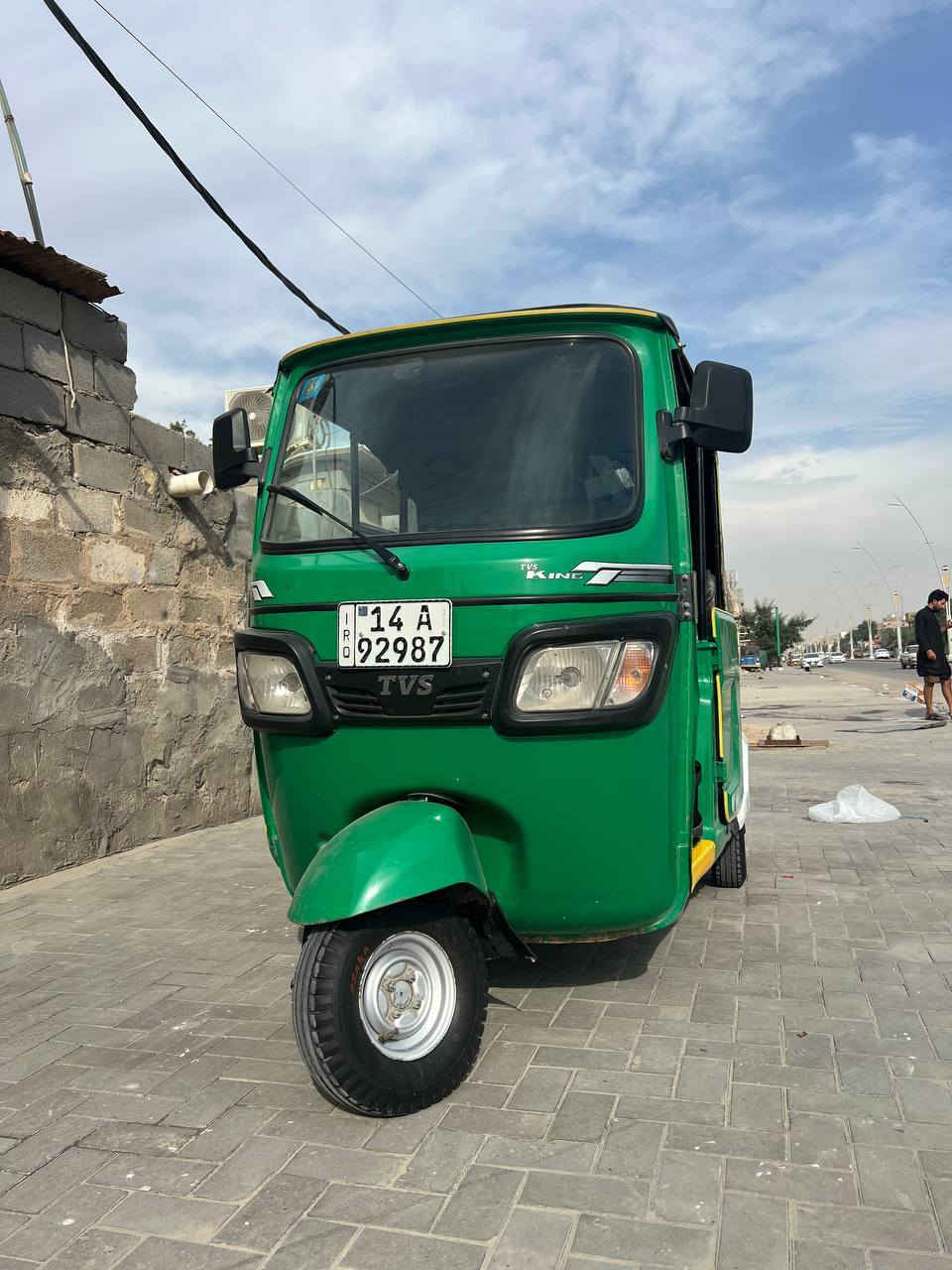 تكتك2022كفاله عامه... 
تكتك كفاله عامه رقم وسنويه
تـكـتـك جاهزه كبل لـشـارع
تحويل ثاني يوم تكتك تــوه
صاعده هزه محركه مكفول
الكسل مكفول تكتك نضيفه
وحلوه وهاي صوره كدامكم
تايراته نضيفه جدد تعال وطلع
الــســــعـــر (8 وربع) وبيه مجال
لطيبين رقم صاحب تكتك
*********** ما متواجد
ع فيس فقط ع هاتف
لعنوان بصره حيانيه شارع طاگ...
