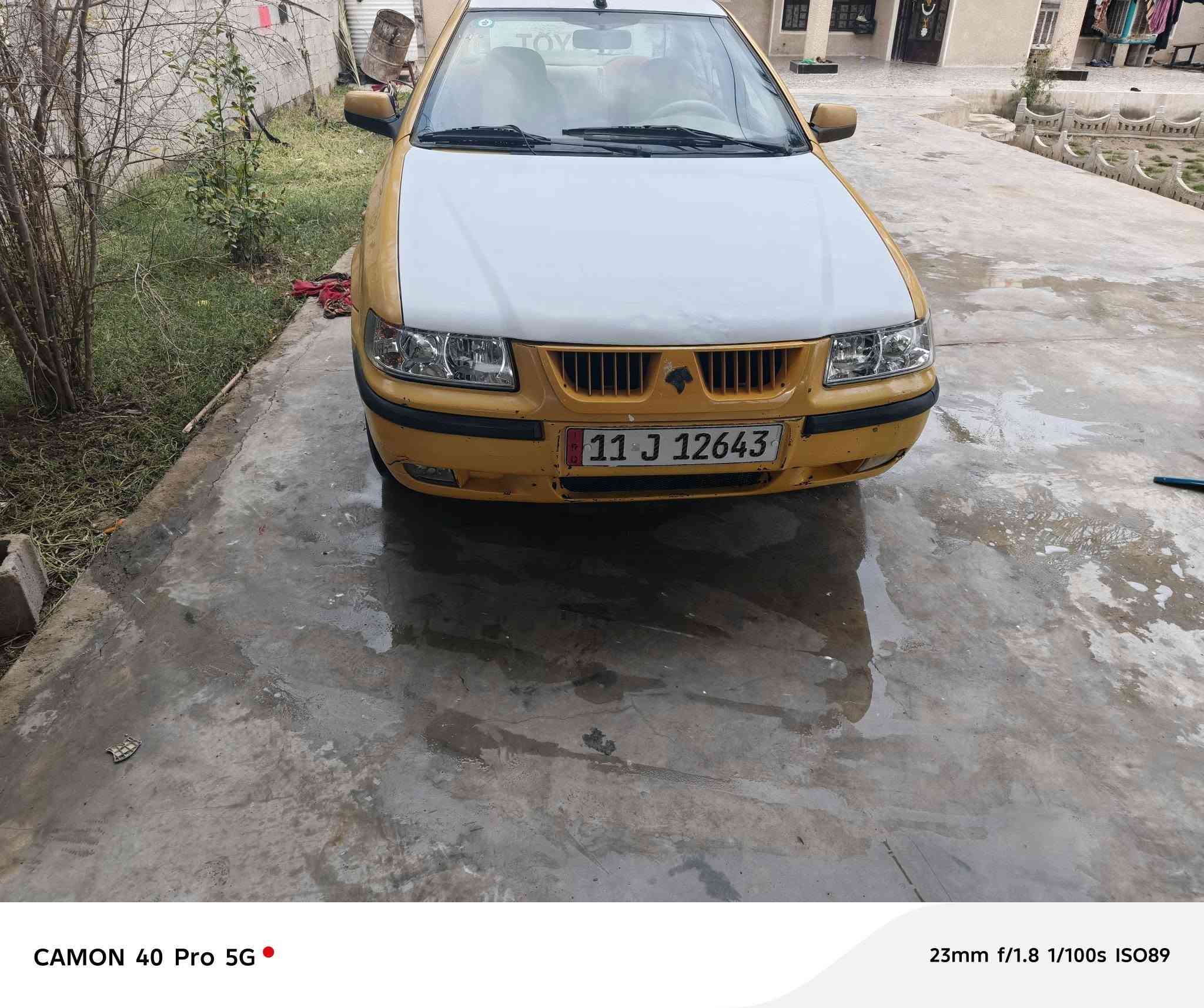 السلام عليكم سمند موديل 2012 سياره خير من الله هزه جديده رقم انكليزي مصفره هيئه ومرور تخم تاير حداديه خير من الله سياره معمره دوسات مالتها الروس مالتهن وبيها رشات صبغ بسيطه مكانها بغداد بسمايه مجمع الاحسان قرب قريه 10 السعر 35 وبيها مجال بسيط  ***********
