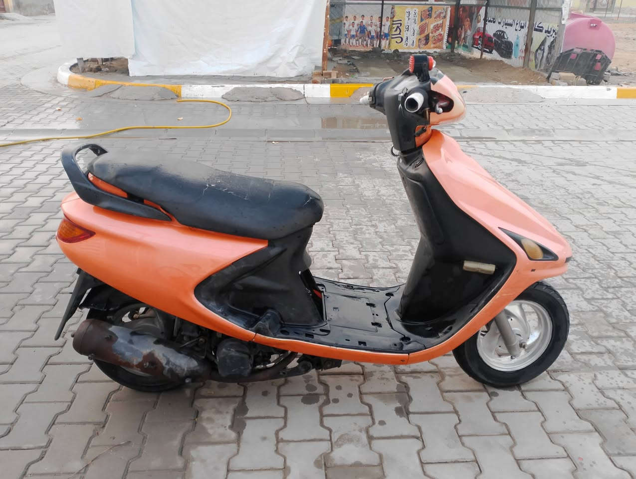 السلام عليكم دراجه فراشه للبيع دراجه جاهزه ماكينتها لا قايمه جديده دراجه كفر الاصليل***********
