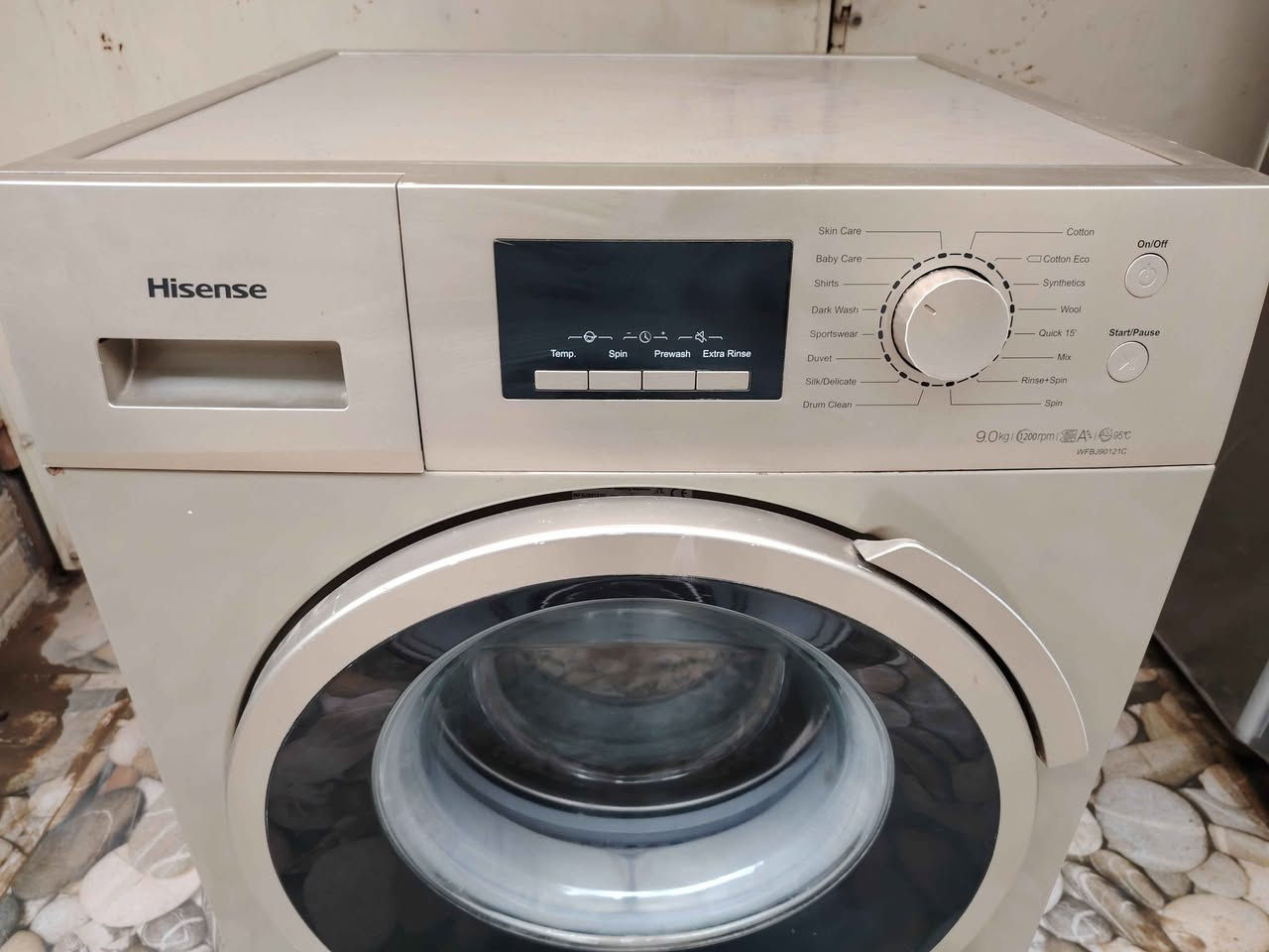 غساله اوتوماتيك نظيفه جدا النوعيه هايسنس الحجم 9كيلو السعر 200
للاستفسار *********** موصل, نينوى
