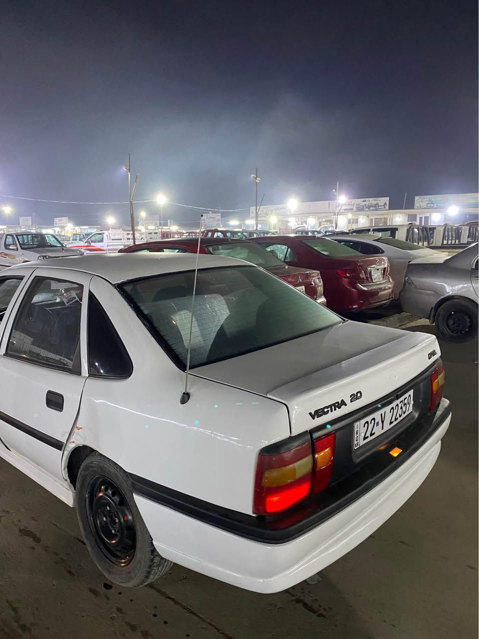 ئۆپل ڤیکترا مۆدیل ١٩٩٥مەکینە ٢٠ گیرحادی مەکینە بەشەرت هەتا بلی خاوینە بی خایس بی برانەوە سەنەوی تا٢٠٢٨ تازەیە تەکسیە کراوەتە خسوسی بی. تەقەو رەقە سحر ٣٥ مەجال شوین هەولیر ژم.***********: أربيل, العراق
