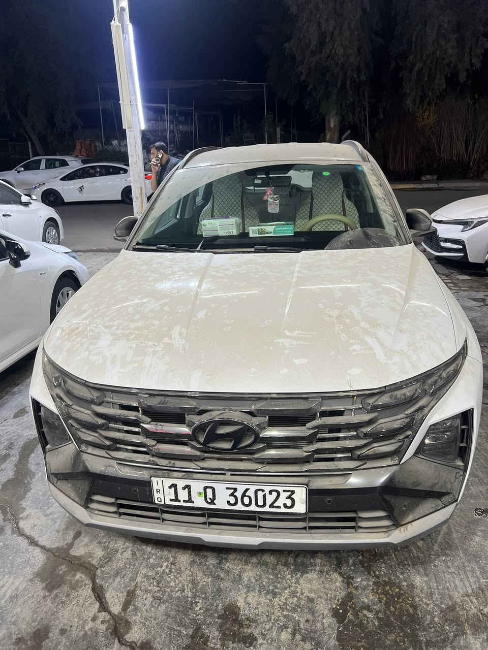 سلام عليكم سياره توسان25 ويل19 اجنطه كهربأي السياره ماشيه 2000 بعدني زيرو للستفسار ***********
