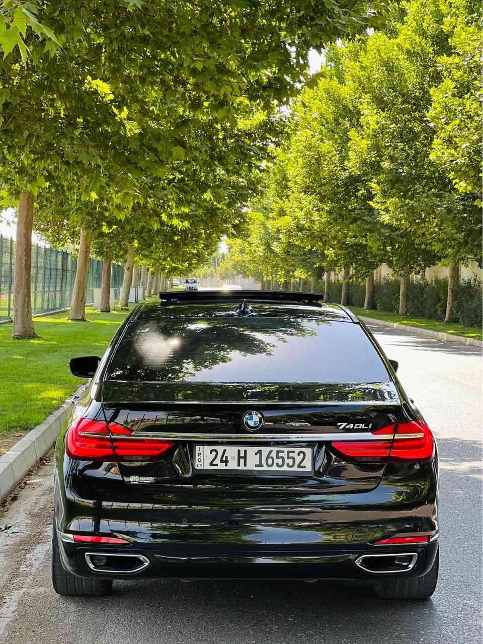 BMW 740 iL 
2019
Clin taytl
فول فول مواسةفات 
هةتا
جةگ 
سماعةي هارمان كاردون
دةرگا شةفط ١/١ 
وارد كةنةدي 
سةنةوي هةزة و رةقةم هةموو شتيك نويية
تحويل وكالة بةشةرت
گير و مكينة و اكسل بةشةرت 
سةيارةكة نمونةية لة جواني 
رةنگي رةش قةتران 
كاربؤن كيت 
١٦٨ هةزار روشتوة 
٣ جئي تةعديلي هةية 
شوين هةولير 
*********** 
عربي 
سلام عليكم BMW740LI
فول فول قبات مواصفات 
حتا دبل هوايي جگ 
باب شفط و سماعة هرمان كاردون
١/١  
سيارة وارد كندي 
بدون سبغ كفالة
بيها ٣ مكان تعديل 
تحويل وكالة نفس اليوم
كير محرك اكسل كلة جديد   
سنوية هزة رقم كلة جديد 
مكاني اربيل 
رقم *********** 
خابرني تدلل أربيل, العراق
