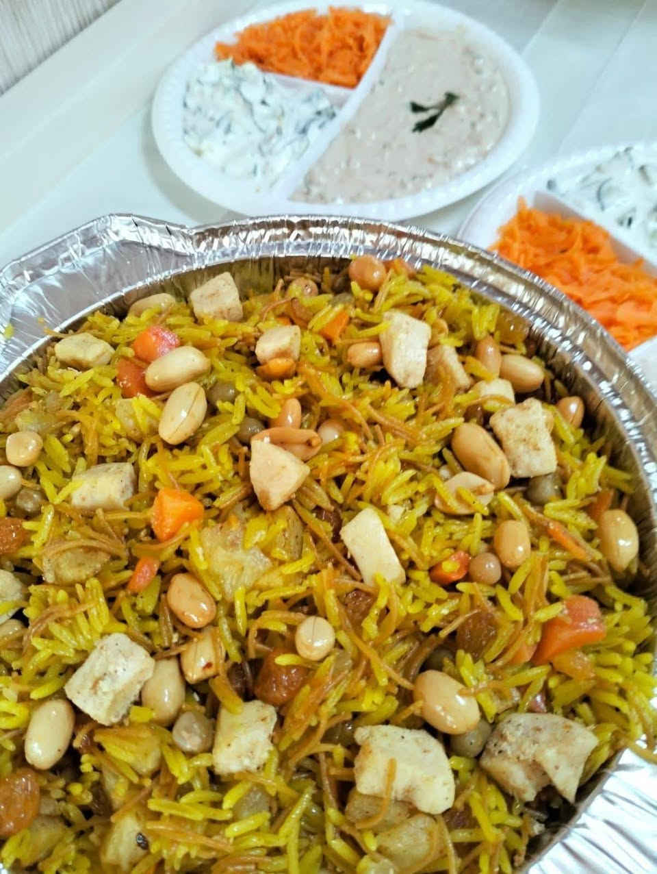 متوفر أطيب الاكلات في مطبخ امي
مكونات طبيعيه  بدون مواد حافظه
متوفر تجهيز طلبات يومية
 تجهيز حفلات نظام اوبن بوفي وبوكسات أيضا
نضمن لكم النظافه والطعم المميز اولا 🥙🍲
بتوفر توصيل داخل مناطق الموصل
للأستفسار مراسلة الصفحه


**إذا كنت صاحب هذا الإعلان وتريد حذفه لأي سبب، رجاءا أرسل رسالة إلى الدعم الفني**