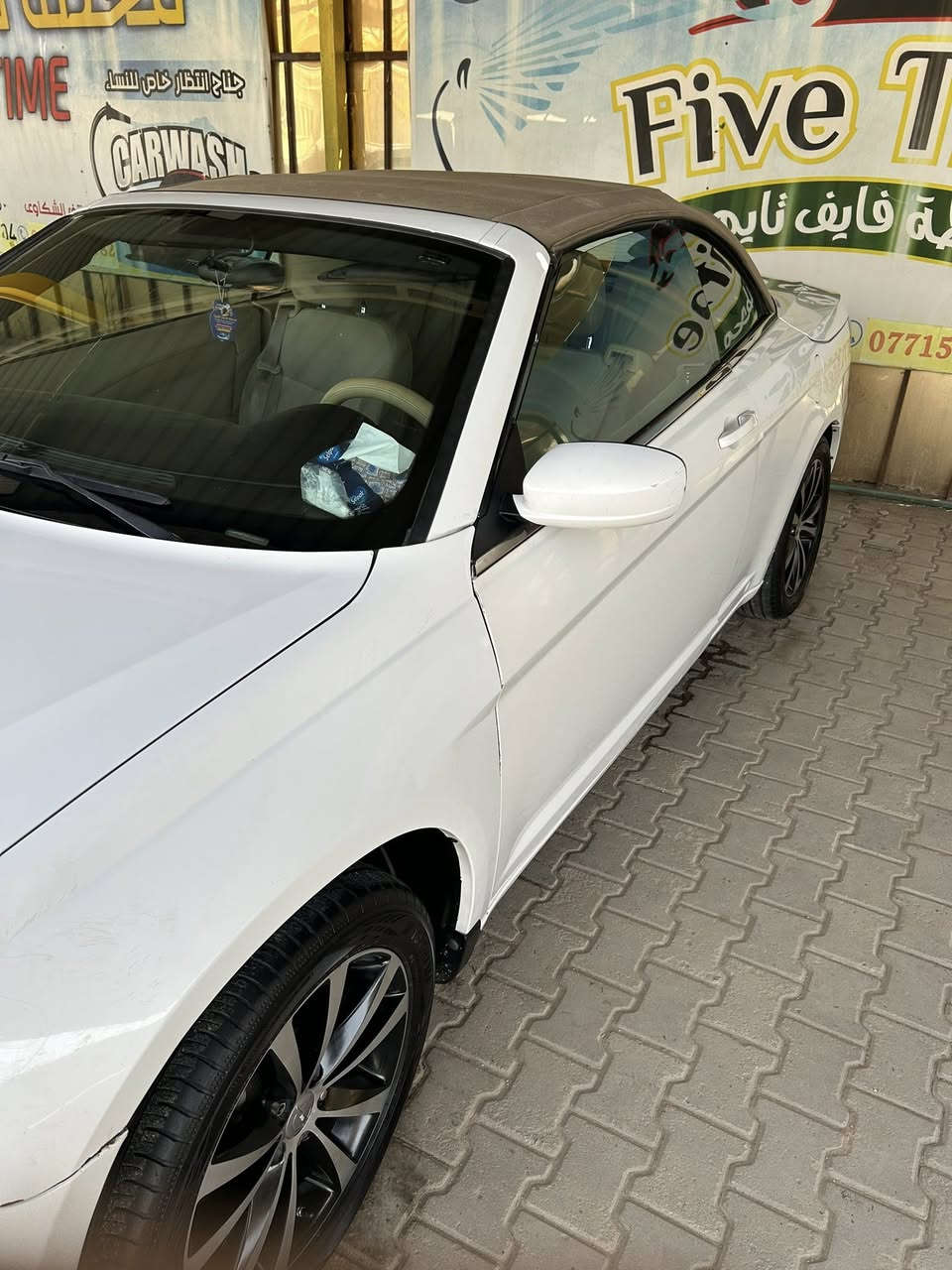 السلام عليكم
كرايسر c200 كشف موديل 2013 محرك 2.4 
السياره نضيفه ونصبته حلوه واستخدام شخصي 
محرك ✅ جيد جدا 
كير      ✅ جيد جدا 
كشف  ✅ شغال 
تبريد   ✅ شغال وبشرط ثلج منضومه كامله جديده 
تدفئه  ✅ شغال 
رقم بغداد 
شادالها لايت زنون ضمان 5 سنوات ب400$
ويل 18 
بجم اسود  ماصدات + كشاف + شباك 
تخم تاير عدد 4  جديد برجستون ياباني الاصلي شاده ب700 الف 
شاشه قلاب وكامرا دواره 
 السياره ماشيه  148 ميل 
تاريخ نفاذ السنويه 2029
ادامه كامله للسياره 
كهربائيات كله شغال 
السياره حادثه بجم بدون لا شاصي ولا لغود 
مكانها السياره بابل المحاويل 
رقم الموبايل ***********
