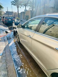 سوناتا 2011 خليجي مصبوغه عام اثر جراد حادثها فقط جاملغ بدون دواخل لا ش...