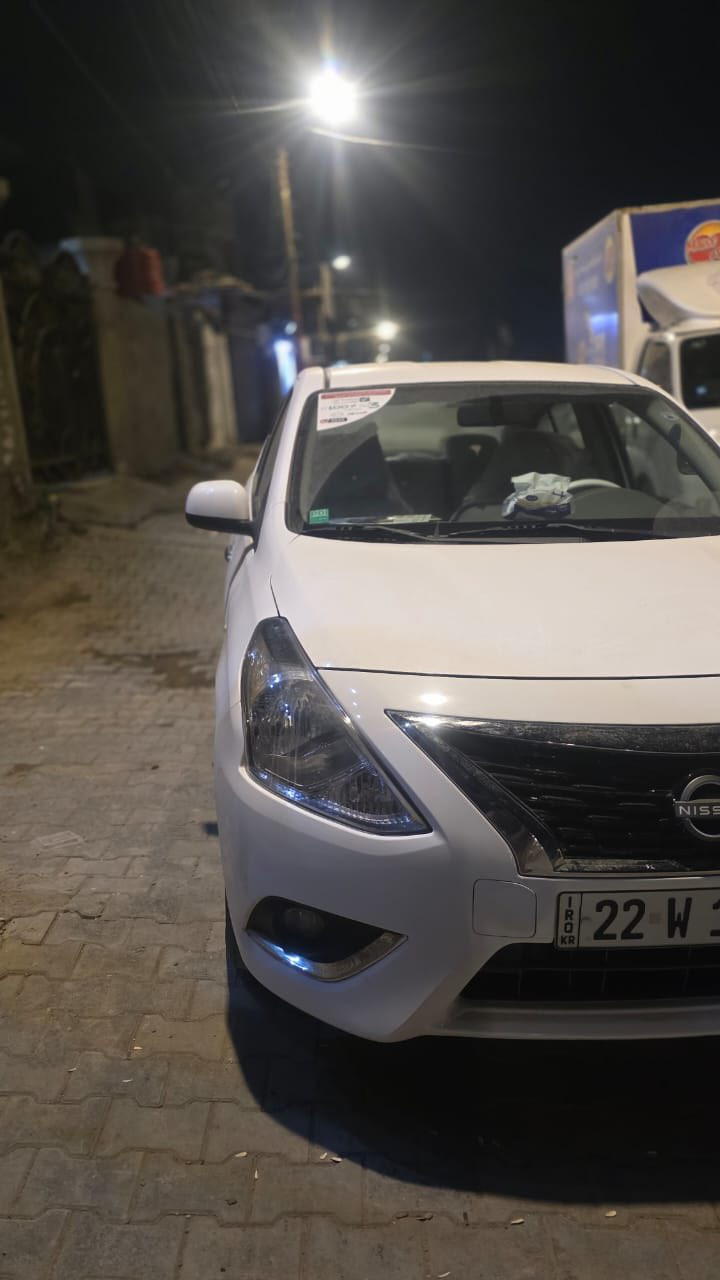 السلام عليكم.....
نوع الماركة ___ نيسان صني 

سنة الصنع ___ 2024 

الفئة ___ هندي بليتة زركة

اربيل هاتف ***********

المكان البصرة المن الداخلي
