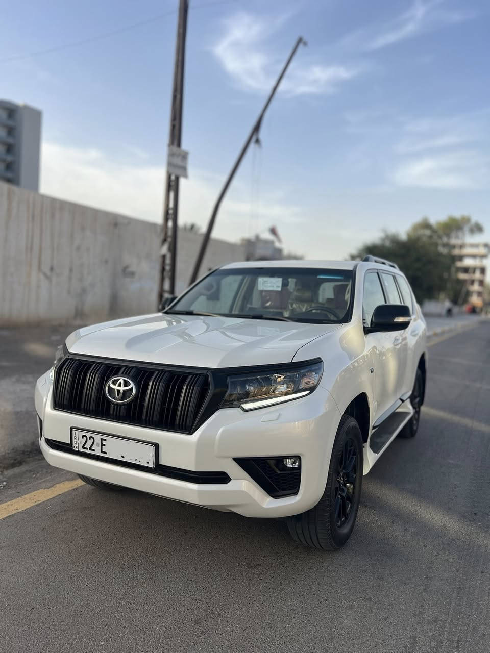 سلام عليكم 

برادو موديل 2023 TX.S بلاك اديشن+بت نايت فول مواصفات مكفوله كفاله عامه من ضربه و صبغ وتبديل و بارد وحالوب حتى دعاميات ان شاءالله باسمي شخصيا تحويل مباشر  ماشيه فقط 37 الف حقيقي ع فحص 

مواصفات 
بصمه ابواب + تشغيل 
فتحه سقف 
كراسي جلد +كهرباء عدد 2 
شاحن واير ليس 
مانع منحدرات 
فورويل ومال طرق
حساس امامي +خلفي 
كامره دواره 
شاشه اصلي 
وبعد مواصفات اهواي 

مكانها بغداد 
السعر 445 وبيها مجال ان شاءالله 
الاستفسار 
***********
