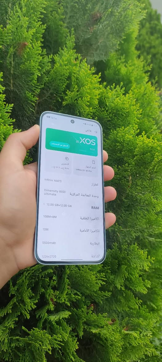 السلام عليكم
جهاز للبيع أو مراوس 
سعر 400 وبي مجال 
مستخدم ايام فقط بدون ملحقات ملاحظه سعر الجديد حاليا 500الف 
انفنكس جيتي ٣٠برو Infinix GT 30 Pro
ذاكره 256 رام 12+12×24
المعالج دايمن ستي 8350التراا 
بوبجي 120 فريم بكل سلاسه 
شفتات بي بوبجي
بطاريه 5500 شحن سريع 45واط 
شحن لاسلكي30واط 
بجهاز مواصفاته هواي ابحث عنو وشوفو
وتحياتي لكم 😍


**إذا كنت صاحب هذا الإعلان وتريد حذفه لأي سبب، رجاءا أرسل رسالة إلى الدعم الفني**