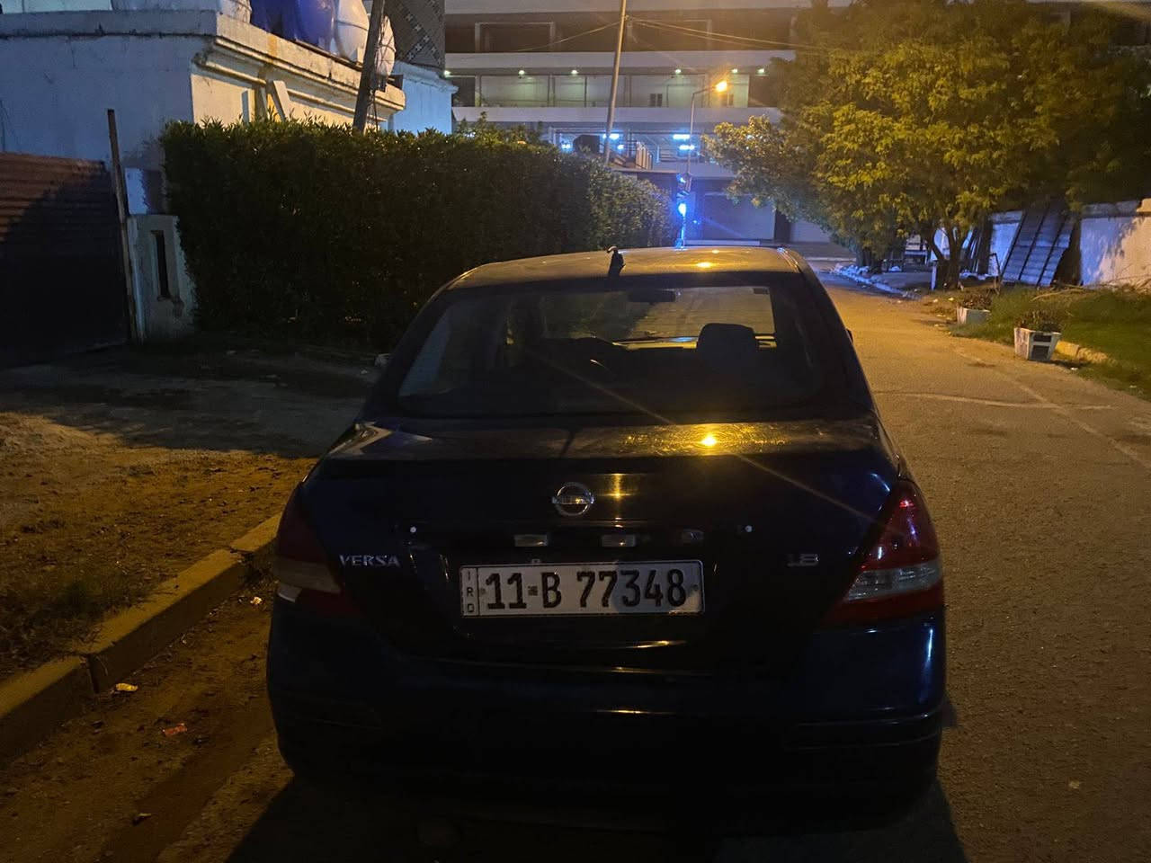 نيسان فيرسا موديل 2010 ضربته جاملغ وباب خلفي كير مكينه كهربائيات صدر كله كفاله  مناقصه برغي كله جديد رقمه بغداد دولي بسمنه رقمي ***********
