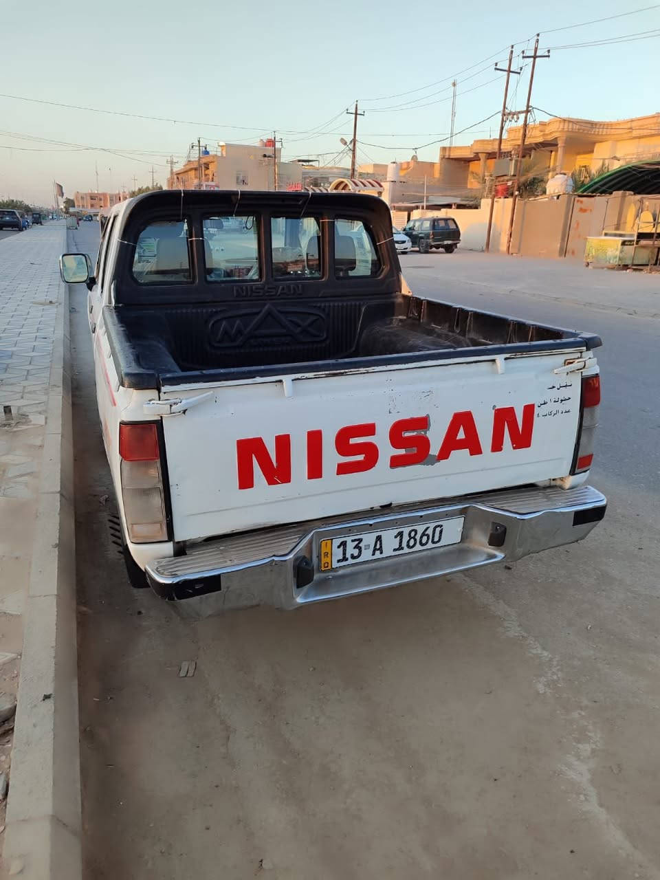 بيكب نيسان دبل قماره رقم ميسان بسمي نكليزي محسن يعني جام كهربا نوزل مكفوله تخم تاير حدادي جديده السعر ٨٥ وبيه مجال موديل ٢٠٠٥ اتصال ***********  حالين السياره بل العمارة
