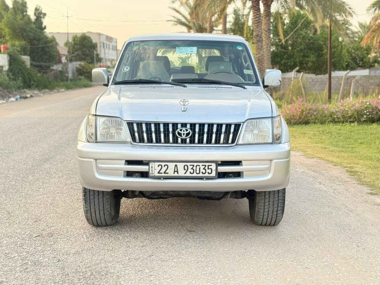 للبيع برادو 2001 رقم اربيل دولي وكاله او تحويل سياره كفاله عامه عدا البنيد صبغ فقط سياره 7 راكب تبريد ثلج حداديه تخم تاير كله جديد مكينه وكير خير من الله مكينه 6 سلندر  المكان بابل سعر 100 بيها مجال بسيط 
***********
