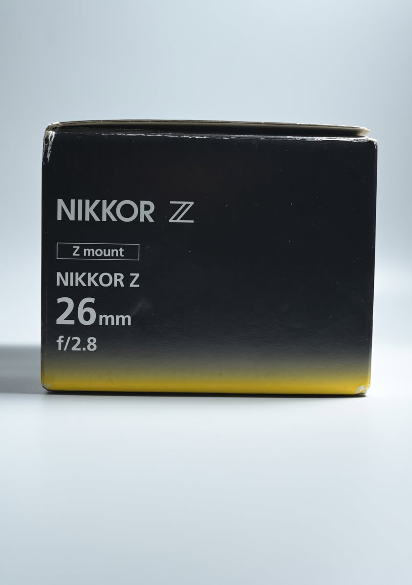 من رخصة الادمن المحتــرم
للبيع عدسة Nikon Nikkor Z 26mm f/2.8
نظيفة جدا جدا واستخدام منزلــي قليل
السعر 475 الف


**إذا كنت صاحب هذا الإعلان وتريد حذفه لأي سبب، رجاءا أرسل رسالة إلى الدعم الفني**
