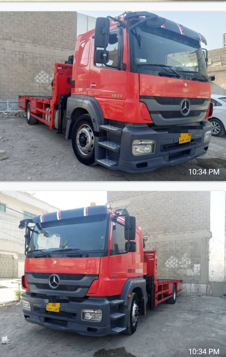 كرين فلات اكسور للبيع موديل 2005 فول فول فول مواصفات
تبريد ..ريتايدر ..هاف..قفل اكسل..تحديد سرعة..روبستون..
 رقم سليمانية و فحص و هزة جديد بودي طول 6.50 متر 
كرين 6 طن 4 سلايت هايدروليك رجلين كرين جك 
 سيارة  100 /100 💯  جاهز لشغل 
📌📌سيارة عنوان سليمانية 📌📌✔️

رجاء إذا كنت مشتري اتصل هذا رقم
✔️💯 *********** /// *********** 💯✔️
