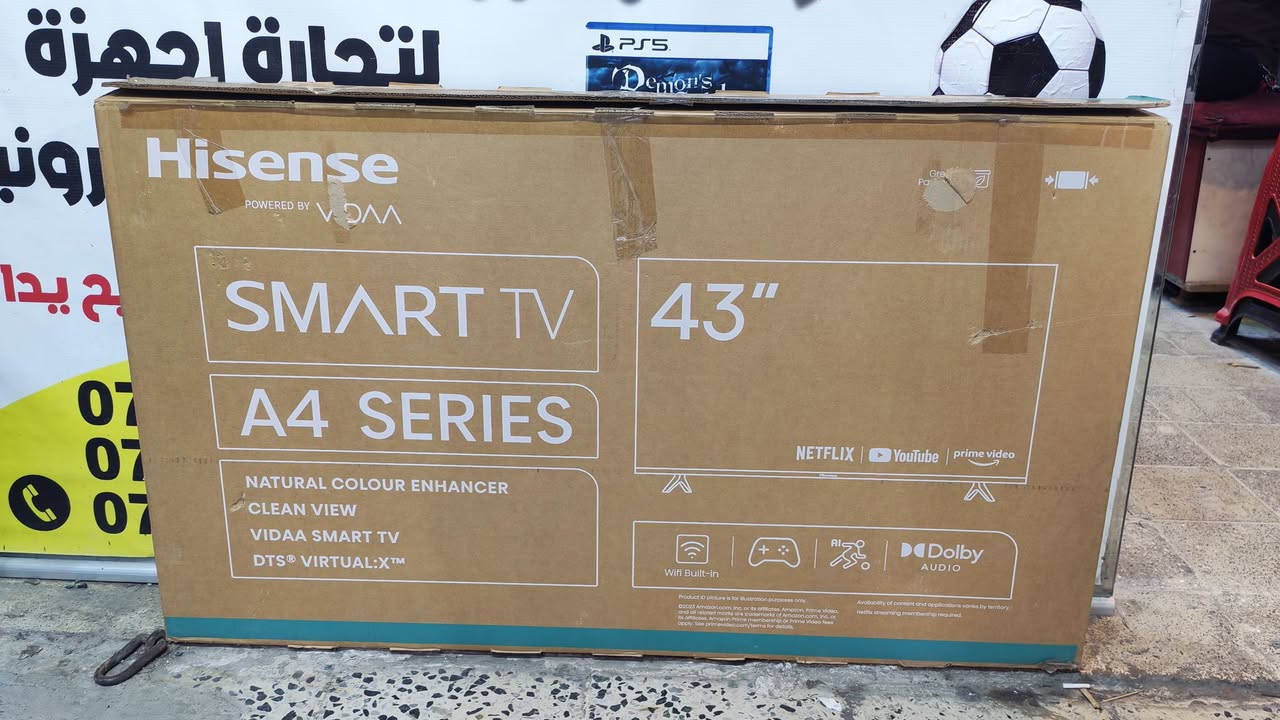 شاشة Hisense مستخدمة حجم 43 بوصة شاشه دقتها Full HD وبيها سمارت وتشغل يوتيوب وكل البرامج
السعر 170 الف


**إذا كنت صاحب هذا الإعلان وتريد حذفه لأي سبب، رجاءا أرسل رسالة إلى الدعم الفني**
