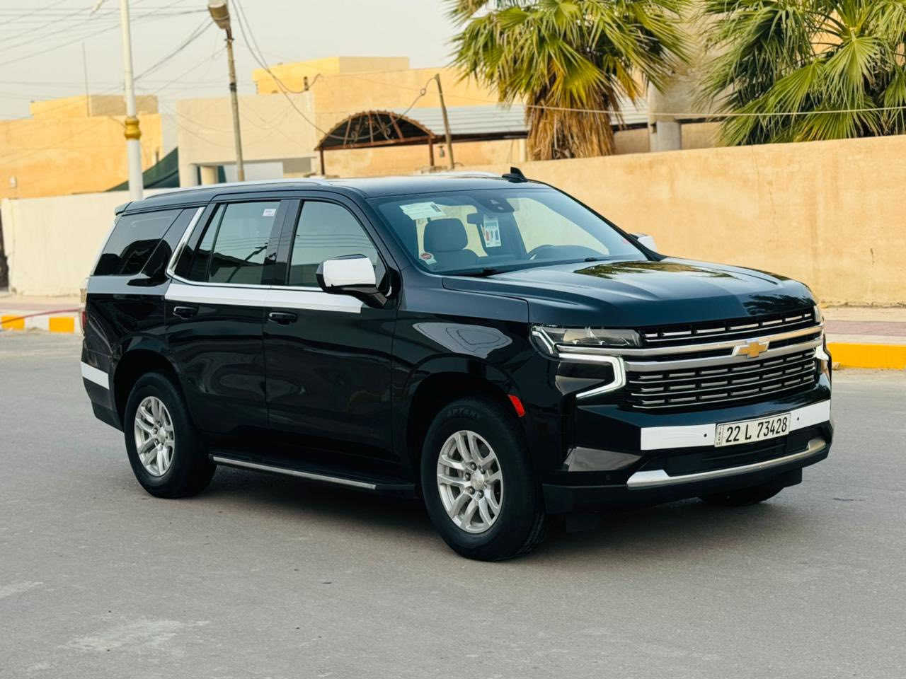 لبيع تاهو 2023 خليجي بيه رش خفيف نص لبنيد ورشه باب سدر بدون اي ضرر سعر 395  ماشيه 90 الف محرك كير حداده تخم تاير كله جديد مكان سياره الناصريه المركز ***********

