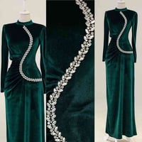 #جديد ومميز فستان قديفه   قياس 38 40 42 44 46 48 ♦يوجد توصيل جميع محاف...