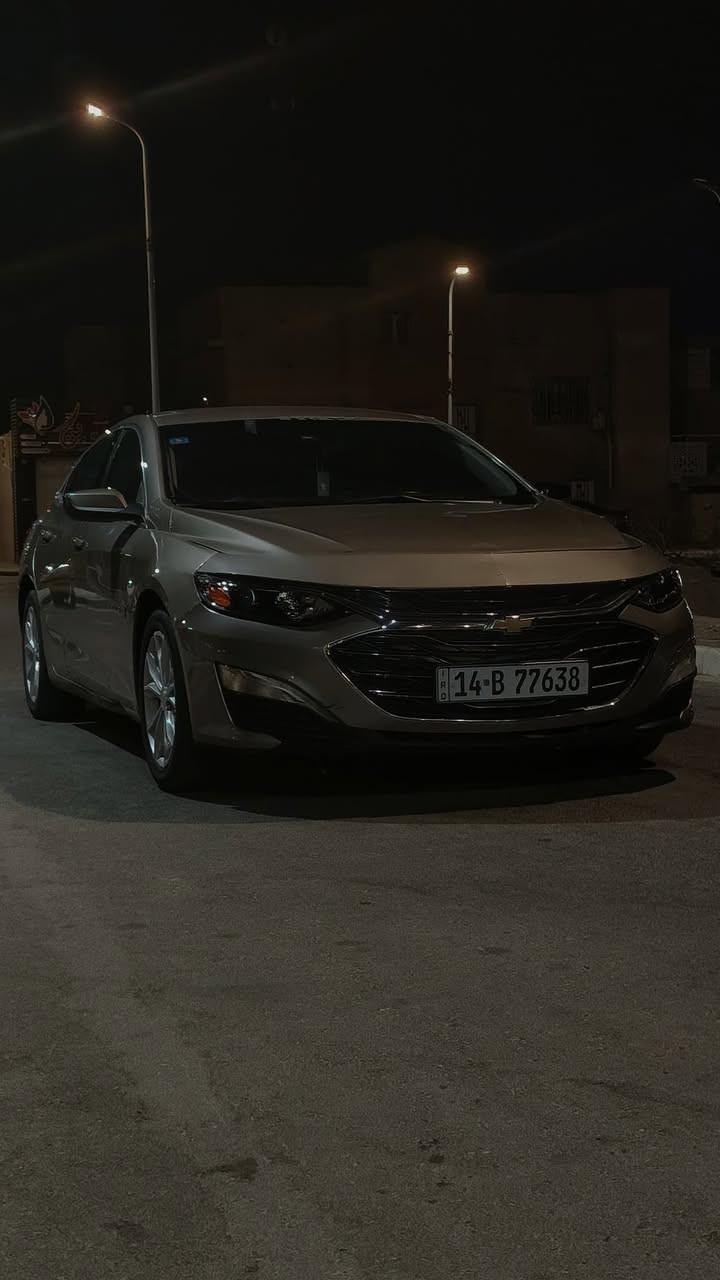 السلام عليكم سياره ماليبو 2023 للبيع ♥️
رقم الانكليزي معوقين (معوقها صاحبي) + سنويه جديده لسنة 2028+ وكاله عامه + هزه جديده 

مواصفات السياره الماليبو معروفه : 👇🏻
محرك 4 سلندر 1500 تيربو  
بصمه / رادارات امامي /توقف ذاتي / تحديد مسار / مثبت سرعه / شاشه كبيره تدعم Android Auto/car play وتبريد لمس / تشغيل عن بعد / 3 وضعيات قياده / كشن كهرباء / هاند بريك بصمه / لدات امامي نهاري / كشنات تدفئه / تبريد مناخي منفصل خلفي وامامي / 

حادث السياره :
جاملغ وبنيد تبديل + صبغ / بارد بجاملغ الايسر / بارد على كد شبر باب السايق / ورصعات بسيطه 

اضافات السياره :
راديتر مكثف جديد اصلي / ادامه كامله للمحرك بلكات ونوزلات ومجاول  تيربو جديد حداده من طول للطول جديده تخم تايرات جديد ادامه لمنضومه لتبريد كامله 
السعر : 110 ورقه وبيها مجال 
 العنوان: البصره ابي الخصيب
للاتصال او واتساب : ***********
