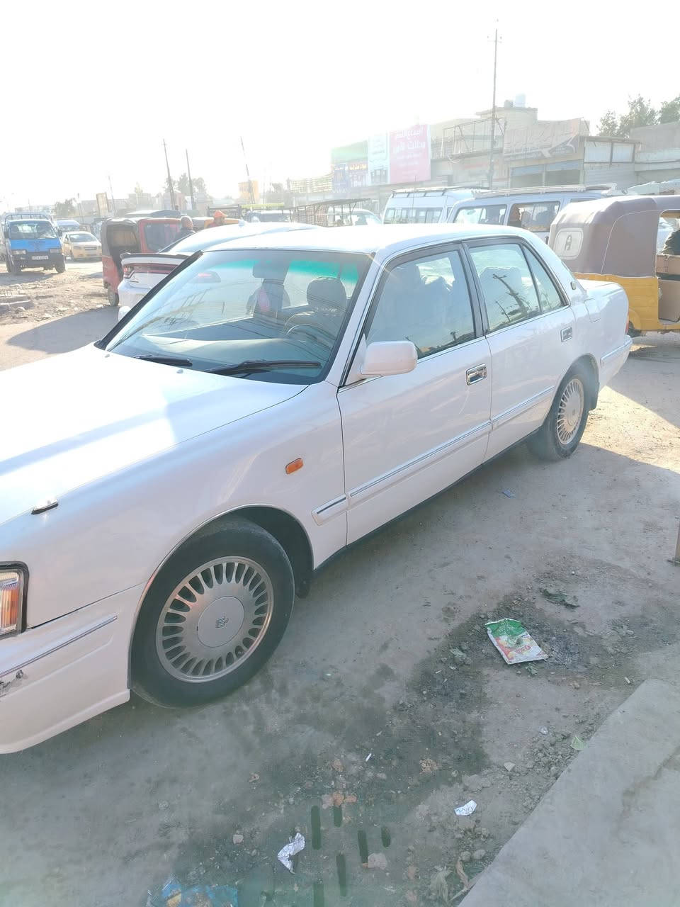 السلام عليكم سياره للبيع راس الثور مكفوله من الكص موديل 96 رقم بغداد كير و مكينه كفاله مكاني بغداد ***********
