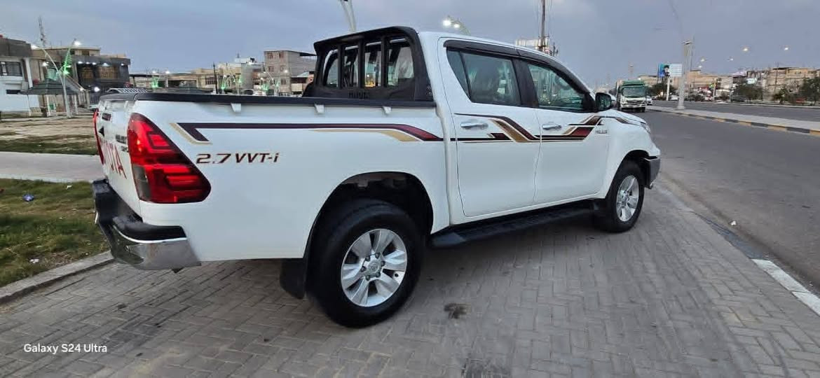 اللبيع هايلوكس موديل 2019 فور ويل ساز  اصل كير اوتماتيك فول مواصفات رقم بغداد بسمي  سيارة مكفولة من ضربة وتبديل وفتح علاوظع شركه ماشيه 95 الف فول مواصفات صاج ملكي تبريد خلفي تبريد كشنات ثلاجه حساس كأمره بك لايت لد مع لد امامي اخوان سياره بعدهي جديده شركه سبير منازل كتلوكات الشركه كله موجوده  سعره مناسب  عنوان بغداد شراي يتصل ترهم مراوس حسب القناعة ***********
