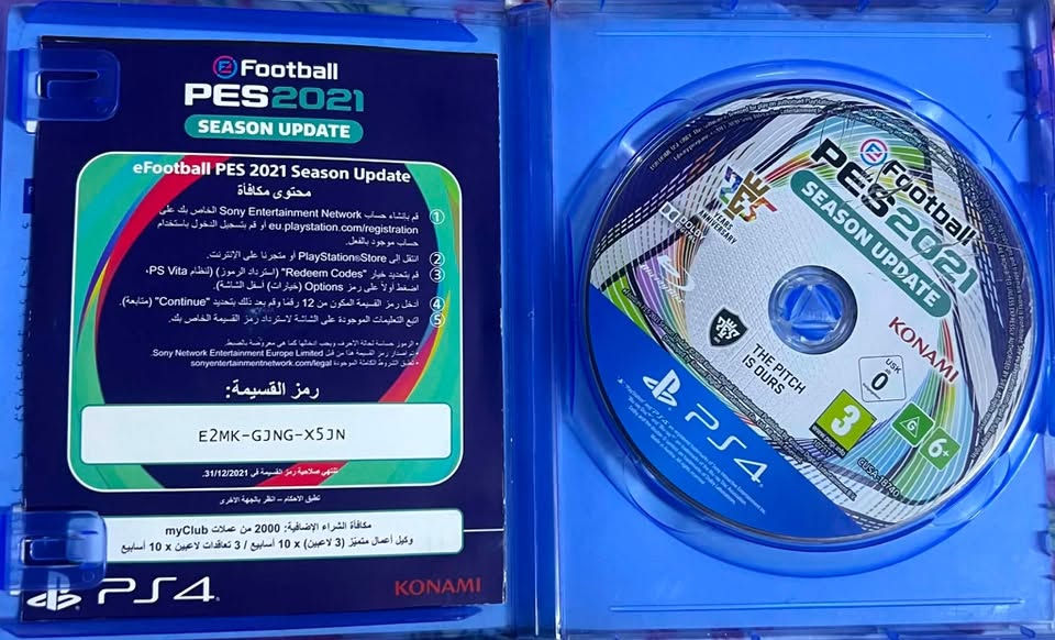 بلَي 4 سلم ( 1 تيرا) مفتوح فقط للتنظيف مع قرص بيس2021 مع جوستكات 2 وحده اصليه🎮.

السعر 250 الف قفل لحد يعامل.


**إذا كنت صاحب هذا الإعلان وتريد حذفه لأي سبب، رجاءا أرسل رسالة إلى الدعم الفني**