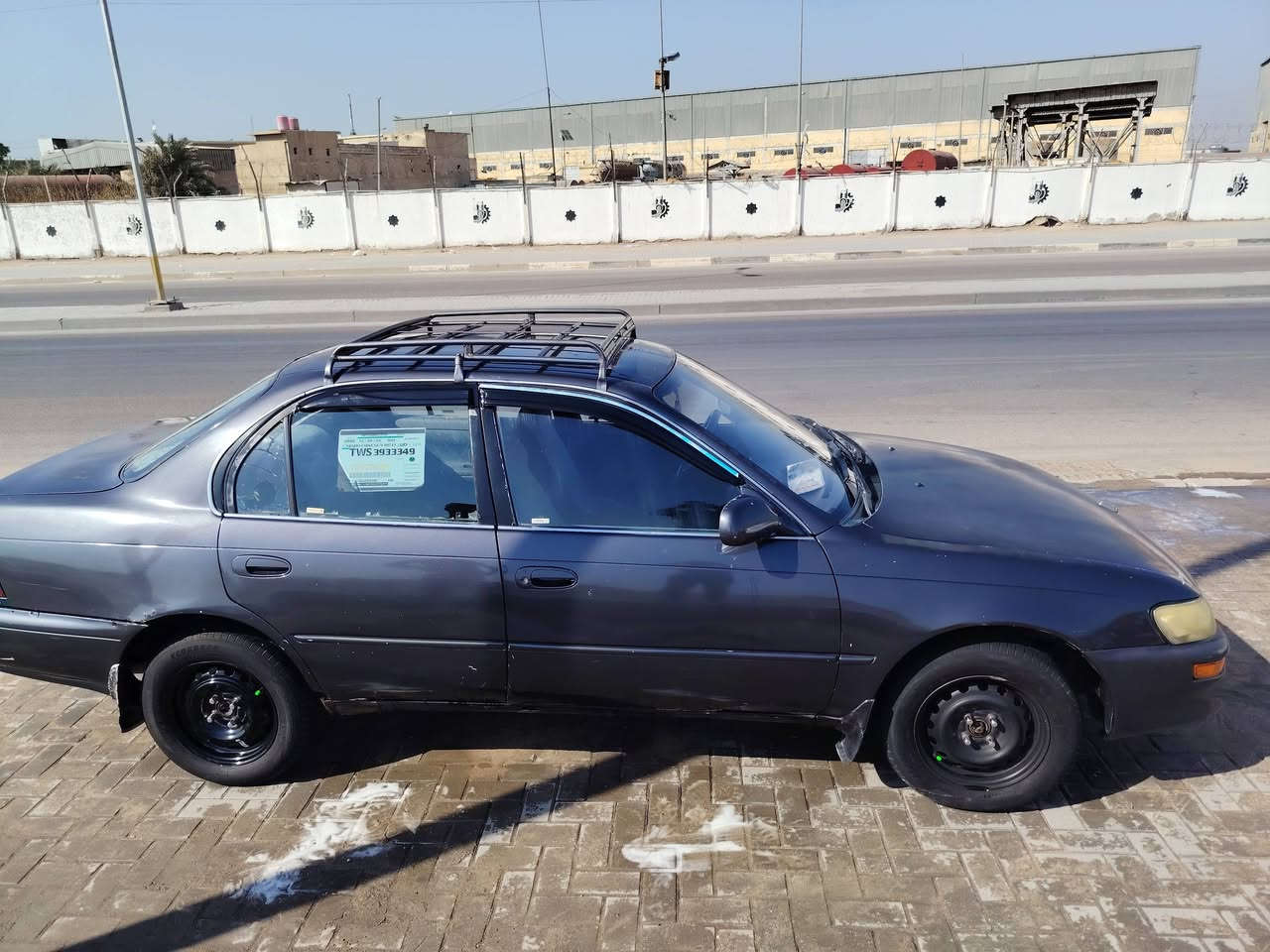 السلام عليكم كورلا ٩١ للبيع *********** محرك جديد بسمي رقم بصره،، ٥٠ وبيها مجال
