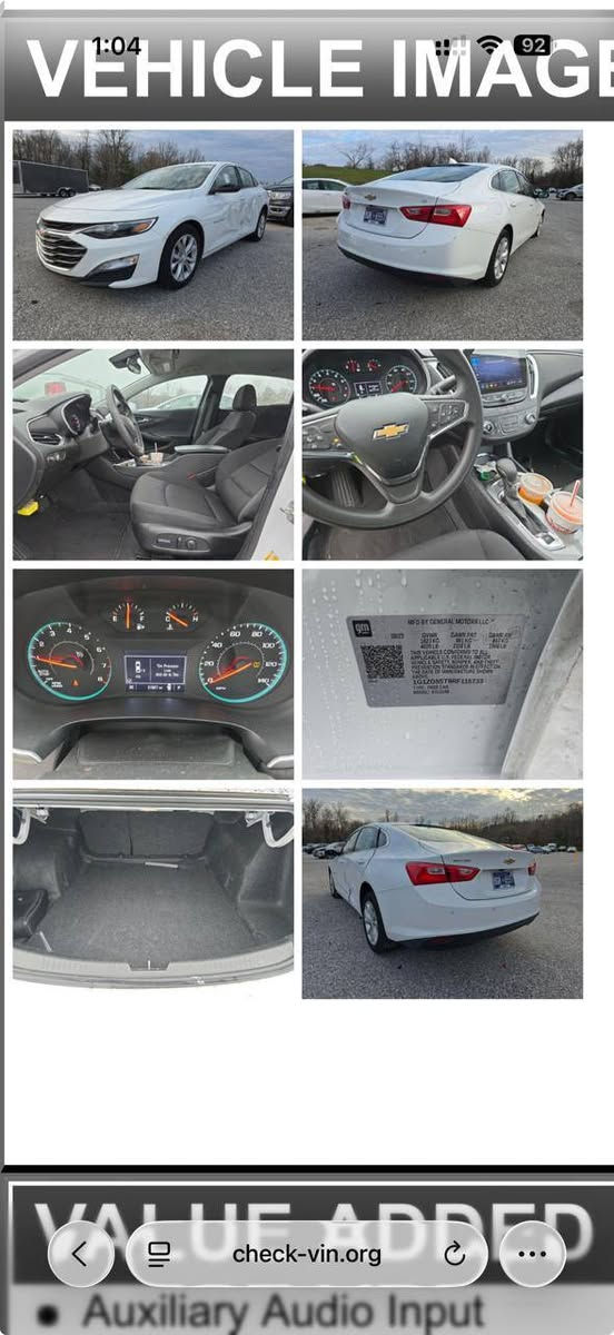 السلام عليكم
ماليبو وارد امريكي
موديل 2024
رقم اربيل  الانكليزي شرط التحول او الوكاله
شاشه كبيره تدعم الكار بلي
تحديد سرعه 
تحديد مسار 
قياده ذاتيه 
ماشيه ٣٣
جناح شركه 
ويل 18 
تحكمات استيرن 
ثلاث انطمه قياده 
صور الحادث بلمنشور 
السعر 150  

رقم الهاتف ***********
