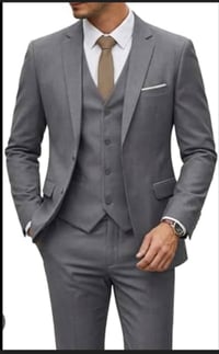 بدله رجالي • سترة وبنطلون • مقاس لارج