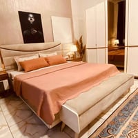 غرفة تركية مودرن • ١٠ قطع • سرير مخزن هايدروليك