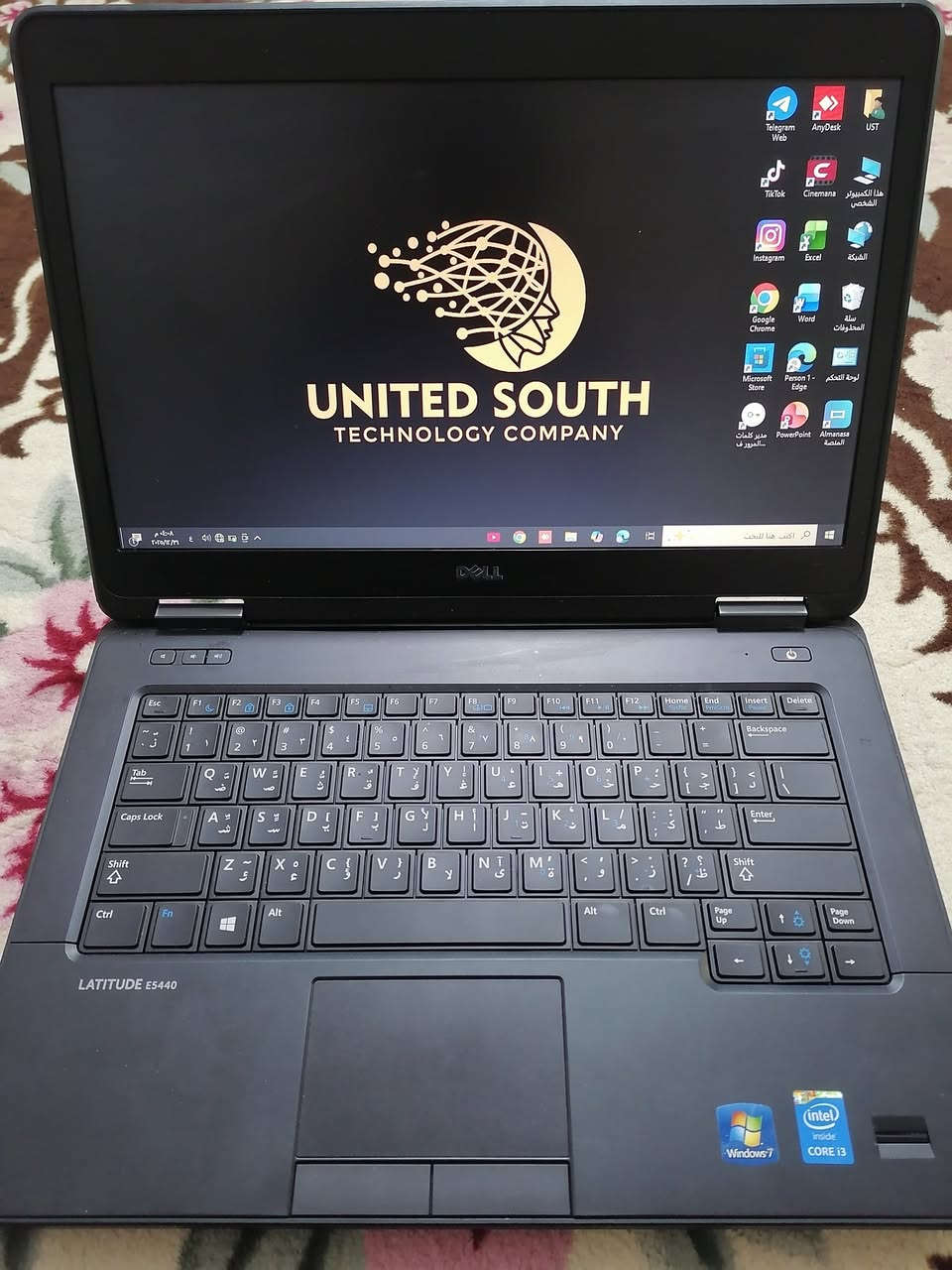 Dell E5440
المعالج i3 الجيل الرابع -رام 8G
هارد 128_ شاشه 14
الكيبورد _عربي _ إنگليزي
الجهاز أمريكي نضيف مستخدم
مشتري صار شهر و 10 ايام ماستخدمته ولاسويت عليه أي حساب. 
السعر 130 الف دينار
***********
