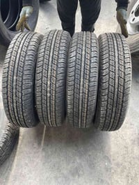 تاير دنلوب ياباني اصلي الحجم 15 هايسة نيسان جنبي سعر الزوج (175) الف م...