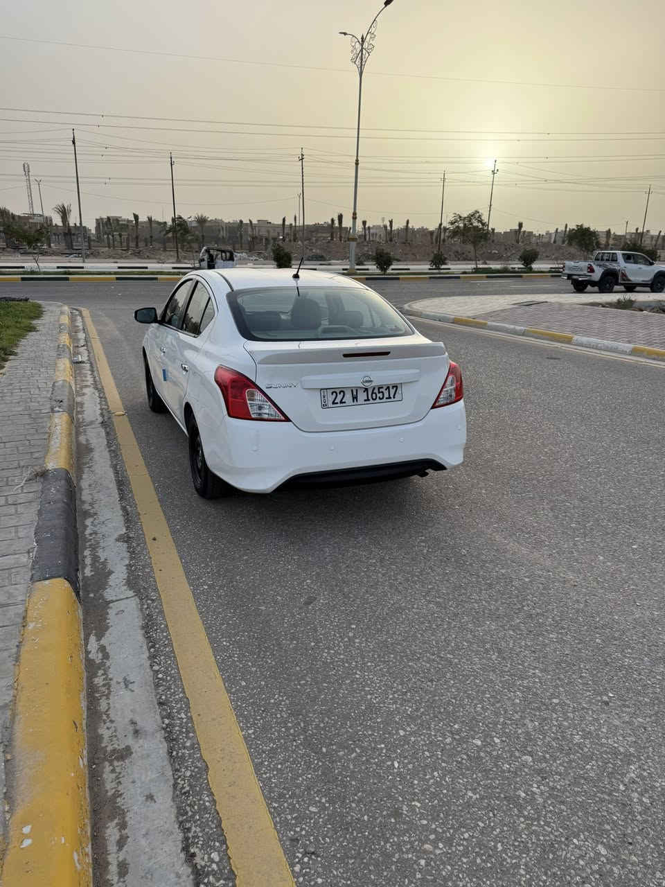 السلام عليكم
نيسان صني 2025
السياره ماشيه 16 الف 
سياره على وضع الشركه مكفوله من كلشي
السعر 130 وبيه مجال شي بسيط 
الموقع كربلاء 
الاستفسار ***********
