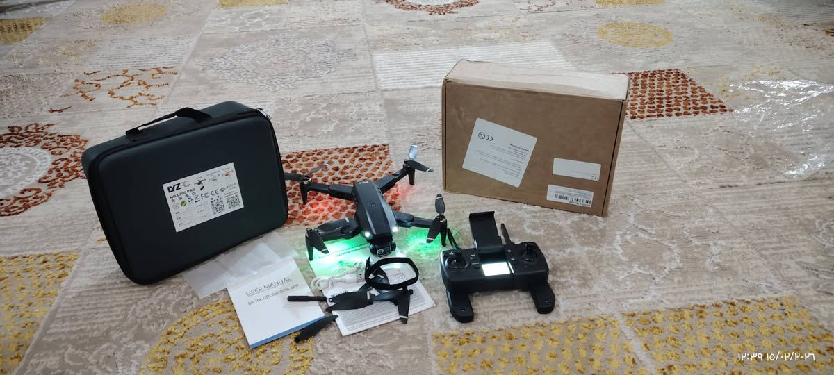 السلام عليكم ادرون للبيع غير مستعمل نضافه 100/100
مواصفات 
ملف نحاس يتحمل كلشي 
يدعم GBS
بي شاشه 
بي ريش احطياط
كامل ملحقات 
بي كامرتين وحده بل وسط وحده جوه 
بطاريه ليثيوم ضل 30 دقيقه
ارتفاع250 متر 
بعد 3 كلوات 
*********** للحجز 
موجود توصيل لجميع موحافضات عراق 
سعر 60 بي مجال
