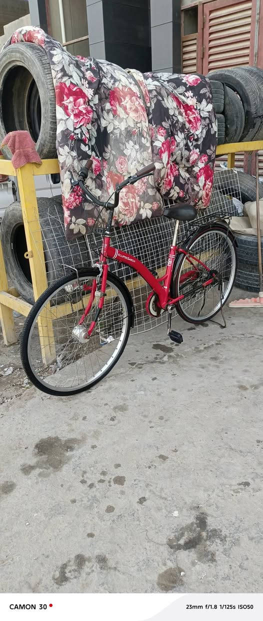 بايسكل للبيع نضافه فول موديل عشرين كير حساس كلشي شغال بي السعر 80وبي مجال لئن مستعجل على بيعته مكاني حله شارع ثمانين من جه كربلاء التواصل خاص او ***********
