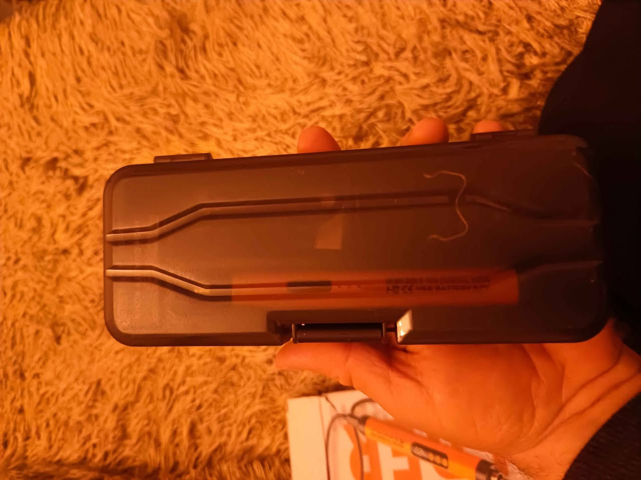 كاويه شحن صغيرة تايب سي بطاريه 3.7 اصلي اورجنال ماركه جديد غير مستعمل بشرط فحص 
كامل اغراض 
كاويه شحن بچوك ماركه اورجنال تايپ سي 
اصلي بةشةرت فحص امام مندوب أربيل, العراق


**إذا كنت صاحب هذا الإعلان وتريد حذفه لأي سبب، رجاءا أرسل رسالة إلى الدعم الفني**