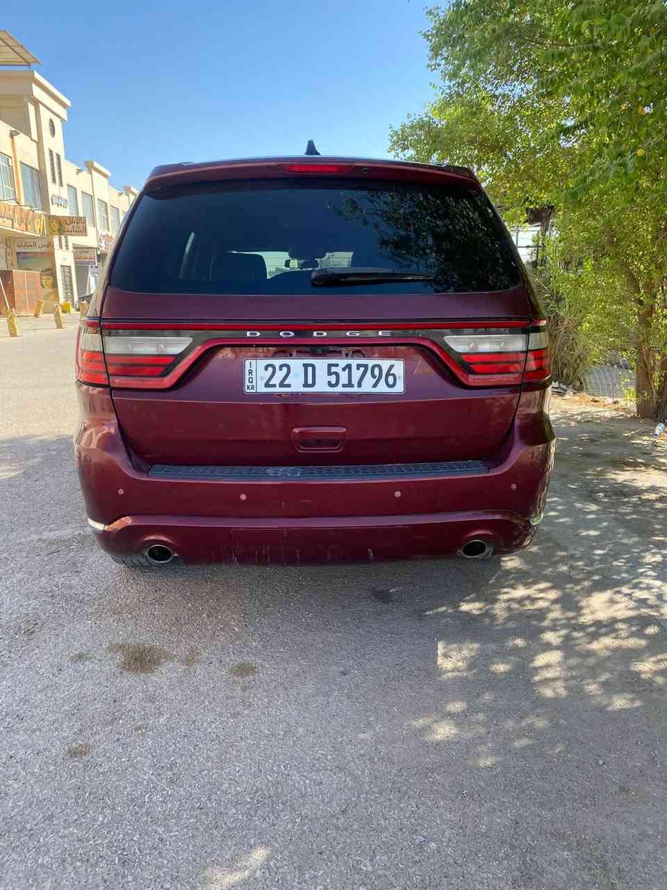 دودج دورينغو GT
موديل:٢٠١٨
اللون : ماروني
مكينة :٣٦٠٠ (٦سلندر)
مقعدين : كهربائي
وارد: امريكي
حادثها : سرقة ثلاث قطع
بصمة 
فتحة بانوراما

للتواصل والاستفسار : ***********
