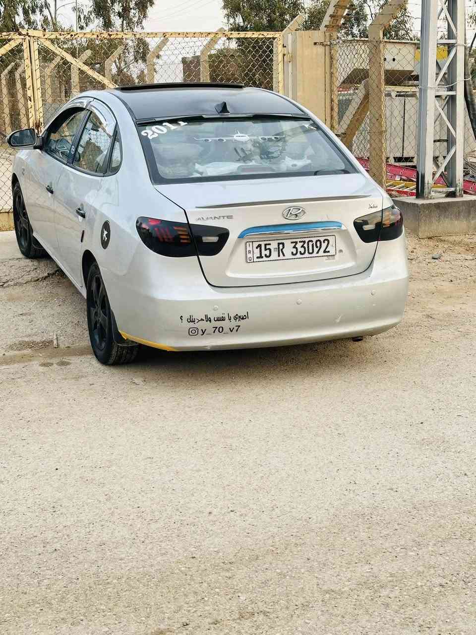 السلام عليكم
للبيع افانتي خليجي مكفوول
موديل 2009
فول مواصفات 
تنته مري شفط
تحكم ستيرن 
اشاير بالمري
محرك 1600 دكشن عالي
السعر 105 بيها مجال للطيبين
***********
