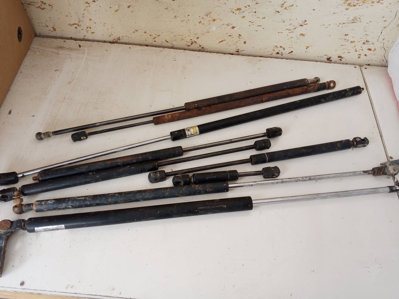 للبيع
فان كاديت الواحد 20 
واقيات مطريه بنيد الزوج 15 
غلاف بطانه 5 
دبل الواحد 5 
شوته 10 
قليج كير 10 
دكشن بارد 10 
قبق ولفات الواحد 10 
غطاء اسعافات كلهن 10 
زوج مري  20 
جاين 5 
مكاني نجف 
***********
