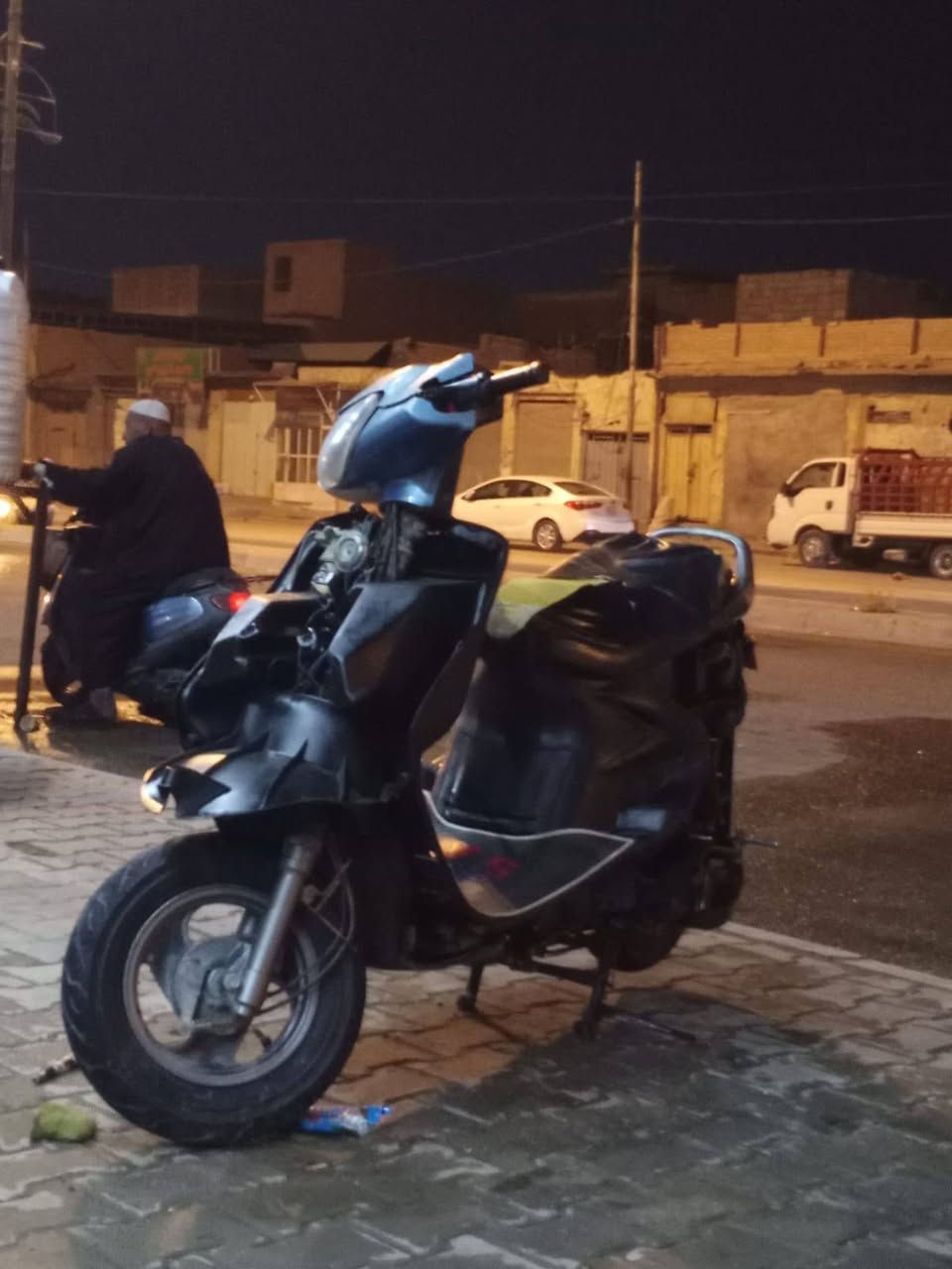 السلام عليكم دراجه فراشه مفتوحه شغاله نكره شرط كلشي مابيه السعر  ٢٨٠ وبيه مجال مو شراي ليراسل المكان نجف *********** واتس
