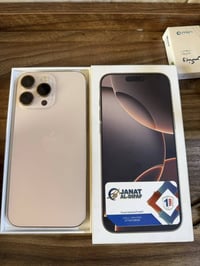 ايفون 16 برو ماكس 256 بطاريه 93 للبيع سعر مليون 350  للاستفسار على رقم...